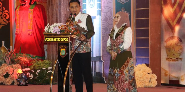 Lepas Jabatan Kapolres Metro Depok, Kombes Abdul Waras Titip Amanah Tingkatkan Pelayanan Publik